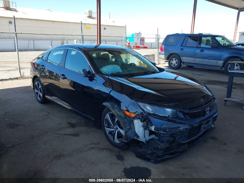 2019 Honda Civic Sedan Lx VIN: 19XFC2F61KE200629 Lot: 39602055