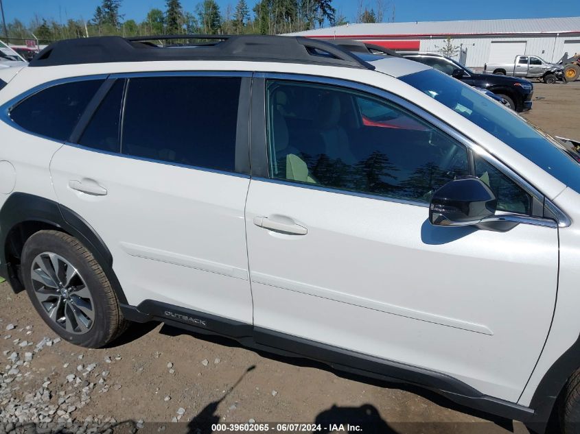 2024 Subaru Outback Limited Xt VIN: 4S4BTGND8R3250419 Lot: 39602065