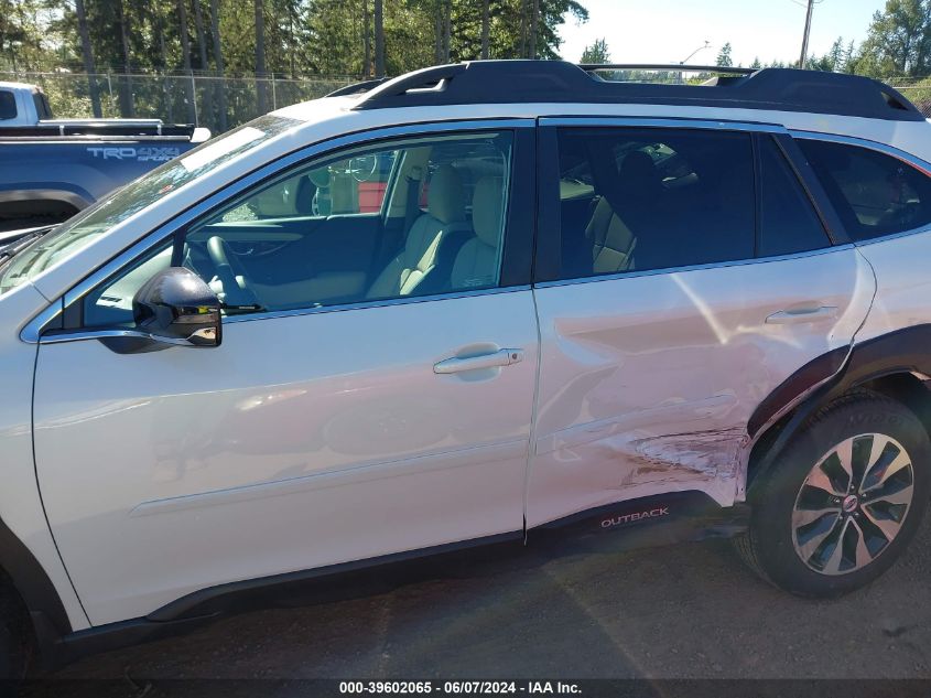2024 Subaru Outback Limited Xt VIN: 4S4BTGND8R3250419 Lot: 39602065