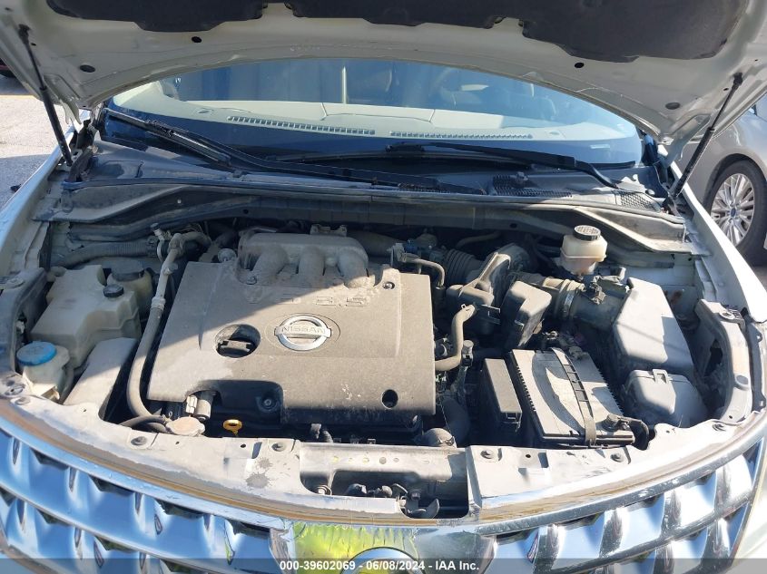 2006 Nissan Murano Se VIN: JN8AZ08W46W511532 Lot: 39602069