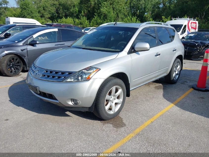 2006 Nissan Murano Se VIN: JN8AZ08W46W511532 Lot: 39602069