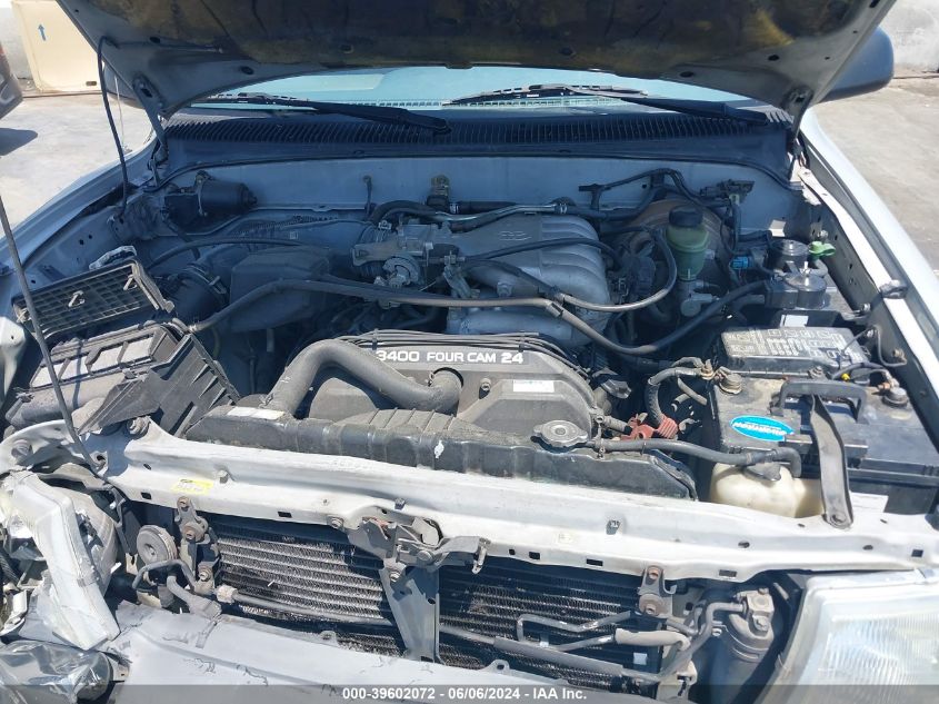 2000 Toyota Tacoma Prerunner V6 VIN: 4TASN92N6YZ601892 Lot: 39602072