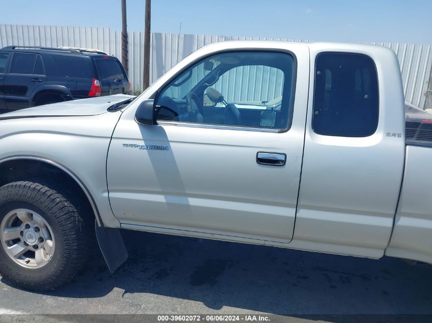 2000 Toyota Tacoma Prerunner V6 VIN: 4TASN92N6YZ601892 Lot: 39602072