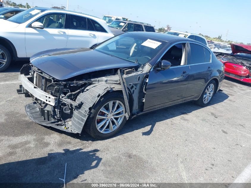 2012 Infiniti G37 Journey VIN: JN1CV6AP7CM932340 Lot: 39602076