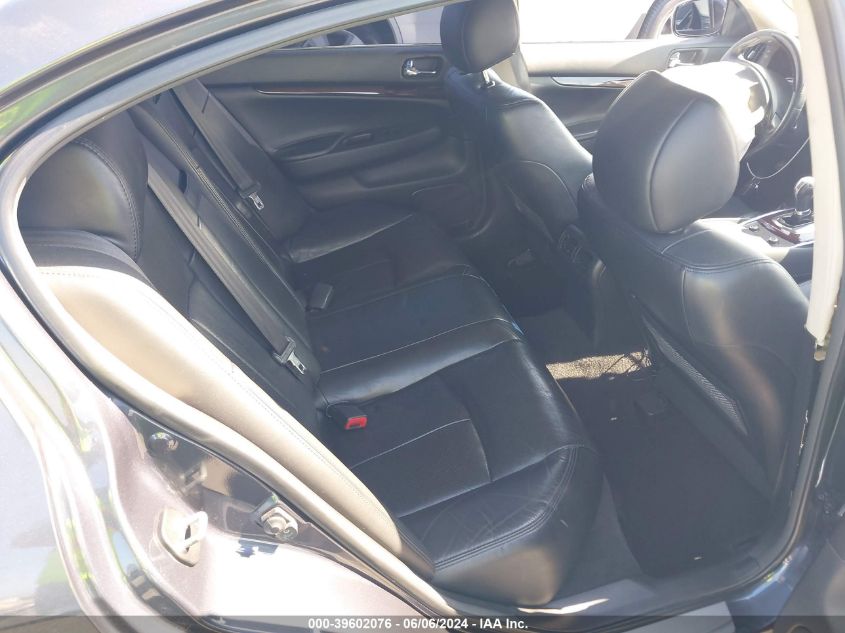 2012 Infiniti G37 Journey VIN: JN1CV6AP7CM932340 Lot: 39602076