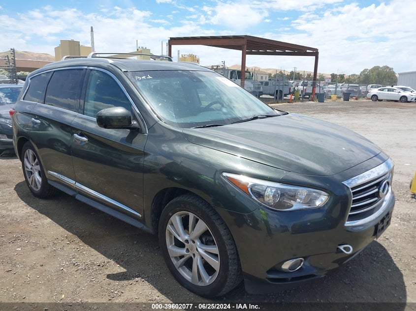 2013 Infiniti Jx35 VIN: 5N1AL0MM8DC301298 Lot: 39602077