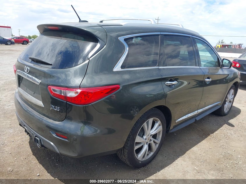 2013 Infiniti Jx35 VIN: 5N1AL0MM8DC301298 Lot: 39602077