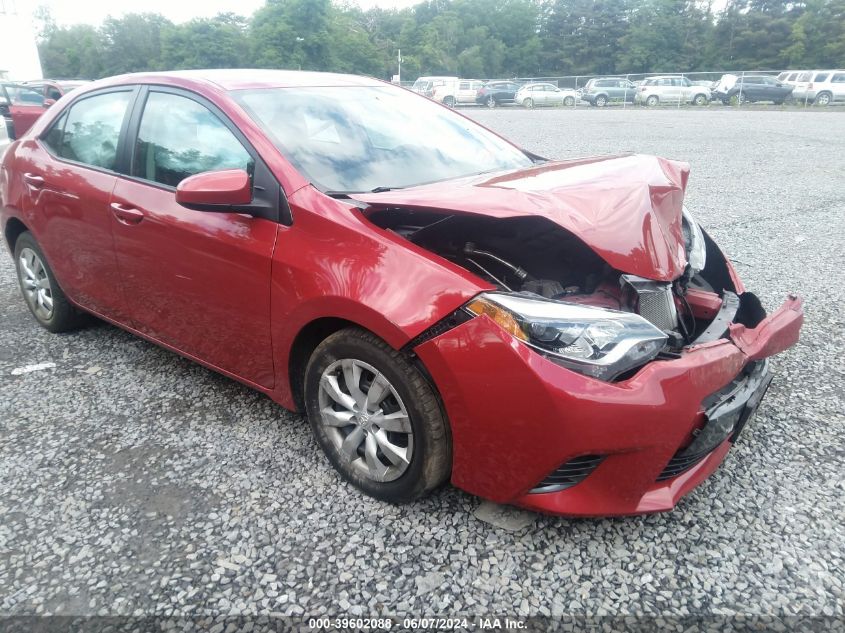 2015 TOYOTA COROLLA LE - 2T1BURHE6FC285738