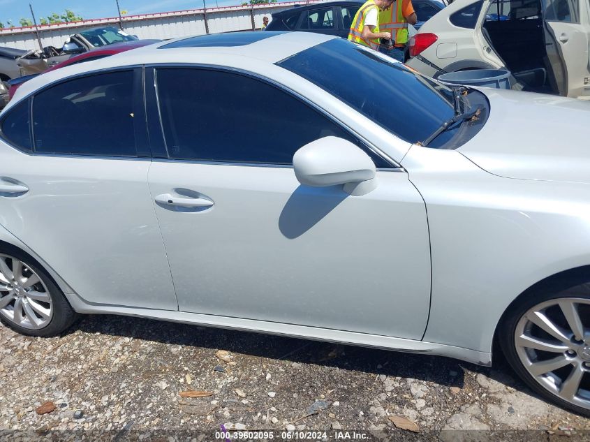 2008 Lexus Is 250 VIN: JTHCK262685022853 Lot: 39602095