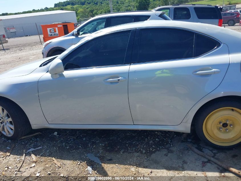 2008 Lexus Is 250 VIN: JTHCK262685022853 Lot: 39602095