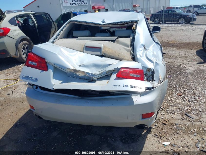 2008 Lexus Is 250 VIN: JTHCK262685022853 Lot: 39602095