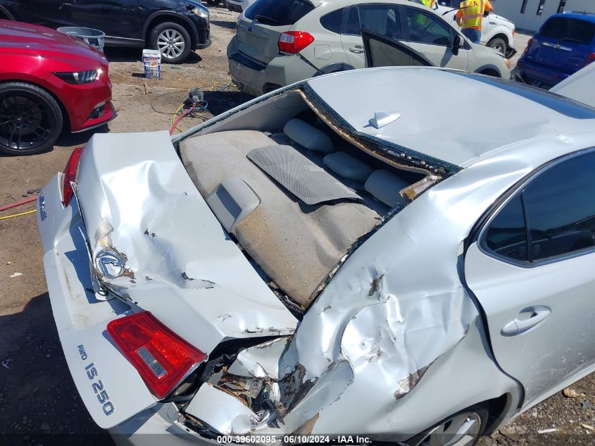 2008 Lexus Is 250 VIN: JTHCK262685022853 Lot: 39602095