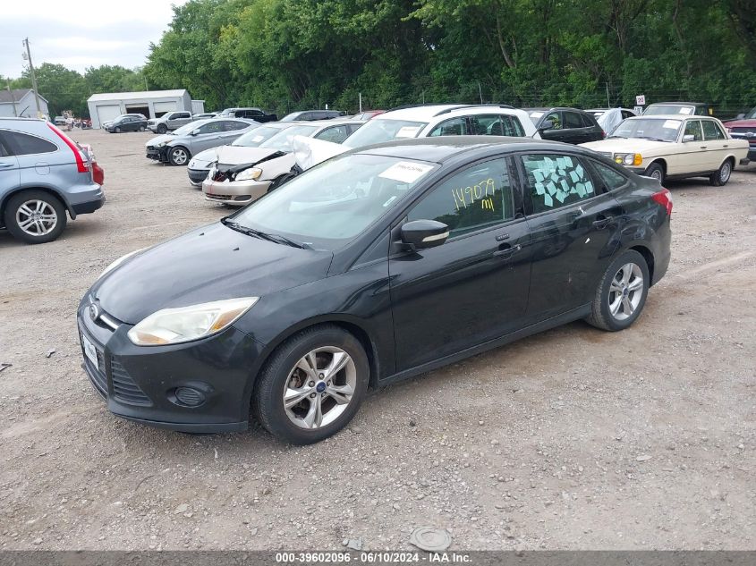 2014 Ford Focus Se VIN: 1FADP3F22EL385984 Lot: 39602096