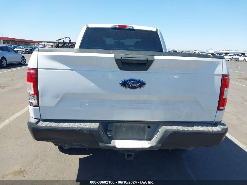 2019 Ford F-150 Xl VIN: 1FTFX1E59KKE80854 Lot: 39602100