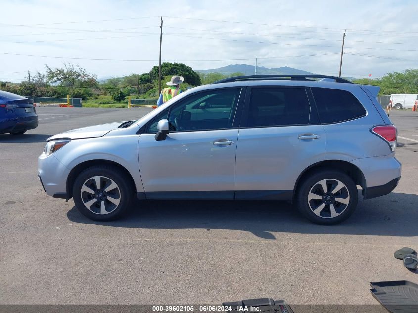 2017 Subaru Forester 2.5I Premium VIN: JF2SJAGC5HH551423 Lot: 39602105