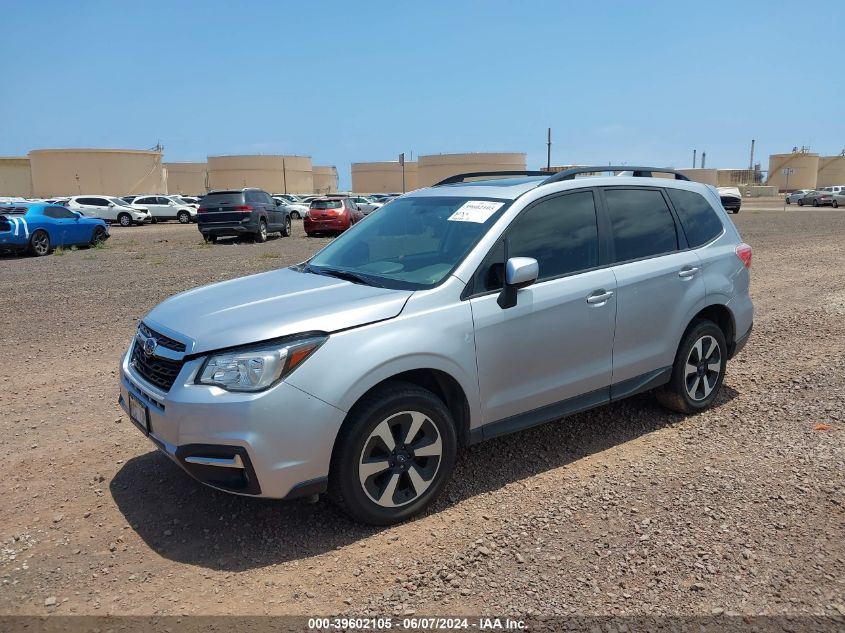 2017 Subaru Forester 2.5I Premium VIN: JF2SJAGC5HH551423 Lot: 39602105