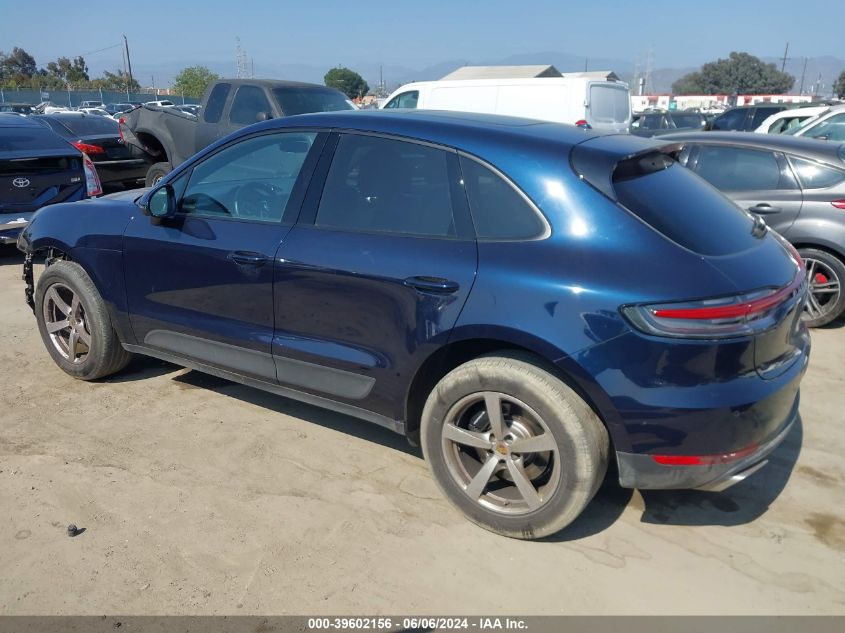 2021 Porsche Macan VIN: WP1AA2A53MLB16884 Lot: 39602156