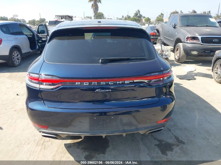 2021 Porsche Macan VIN: WP1AA2A53MLB16884 Lot: 39602156