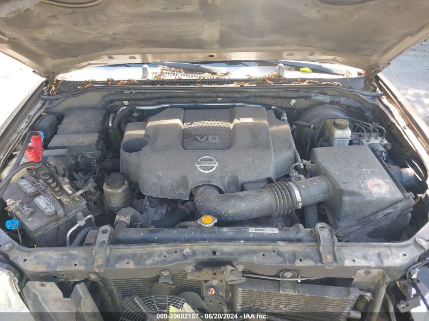 2008 Nissan Pathfinder Le/Se VIN: 5N1BR18B08C609301 Lot: 39602157