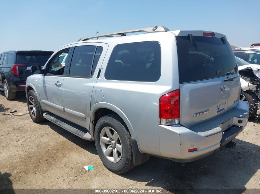 2011 Nissan Armada Sv VIN: 5N1BA0ND5BN600239 Lot: 39602163