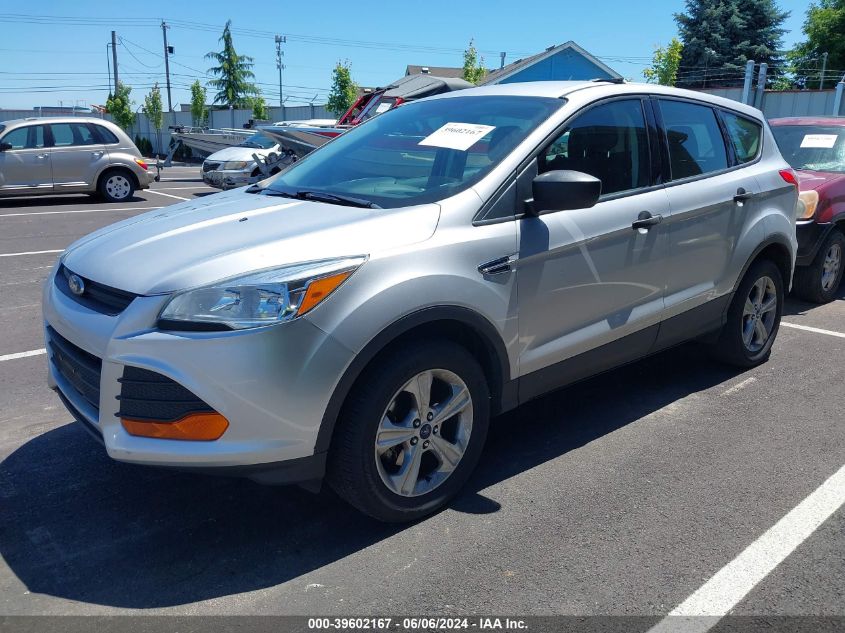 2016 Ford Escape S VIN: 1FMCU0F7XGUA12693 Lot: 39602167