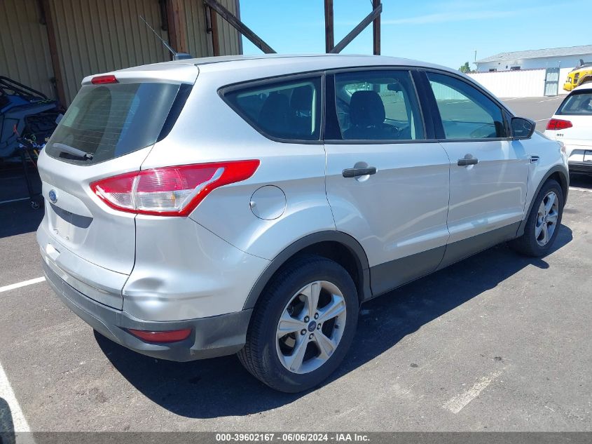 2016 Ford Escape S VIN: 1FMCU0F7XGUA12693 Lot: 39602167