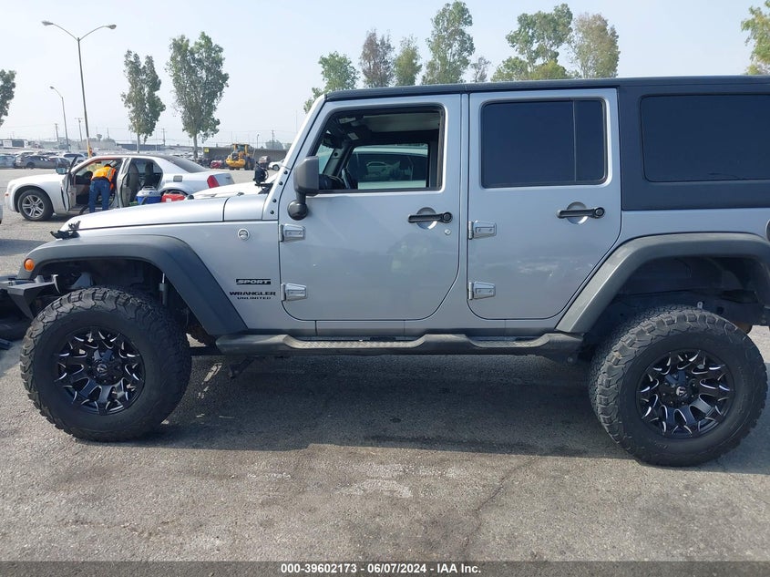 2017 JEEP WRANGLER UNLIMITED SPORT 4X4 - 1C4BJWDG1HL753417