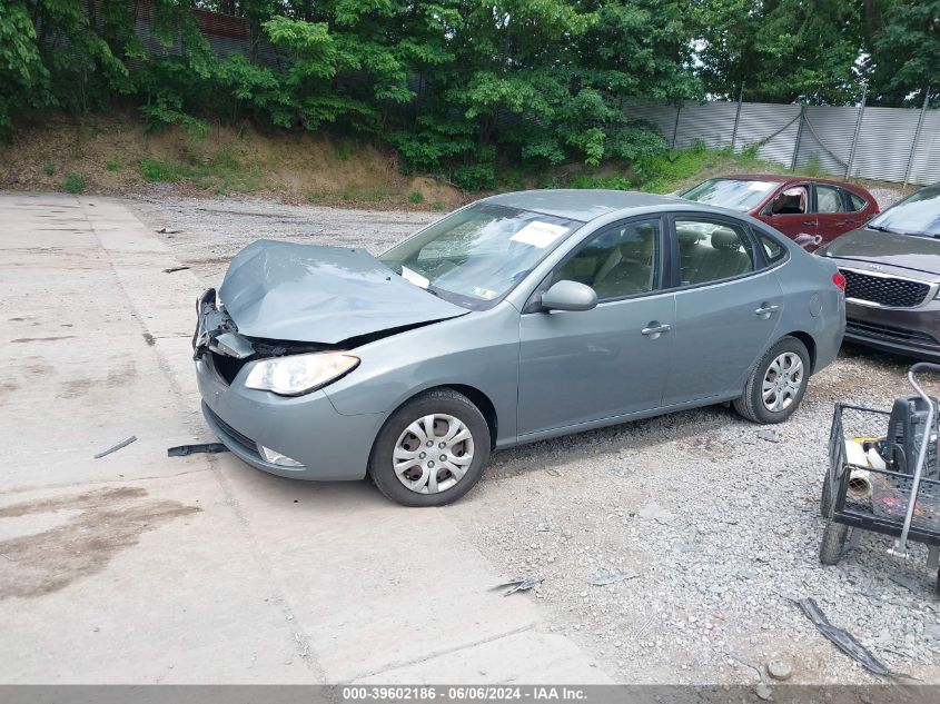 KMHDU4AD5AU977123 2010 Hyundai Elantra Gls