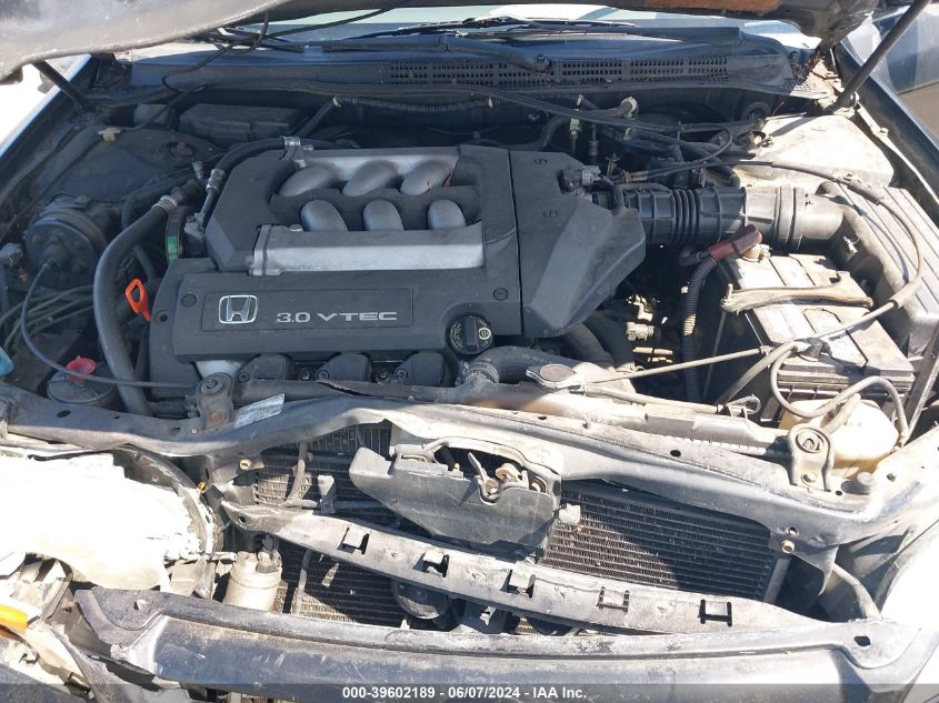 2001 Honda Accord 3.0 Ex VIN: 1HGCG16521A019406 Lot: 39602189