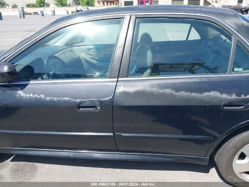 2001 Honda Accord 3.0 Ex VIN: 1HGCG16521A019406 Lot: 39602189