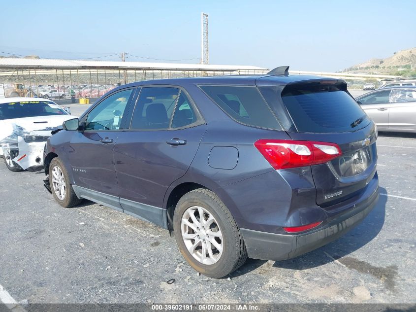 2019 Chevrolet Equinox Ls VIN: 3GNAXHEV3KL270632 Lot: 39602191