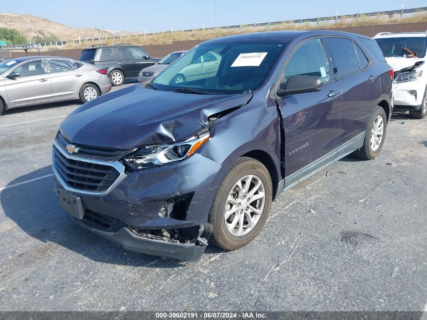 2019 Chevrolet Equinox Ls VIN: 3GNAXHEV3KL270632 Lot: 39602191