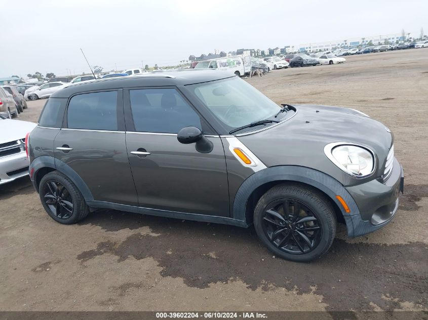 2012 Mini Cooper Countryman VIN: WMWZB3C53CWM03933 Lot: 39602204