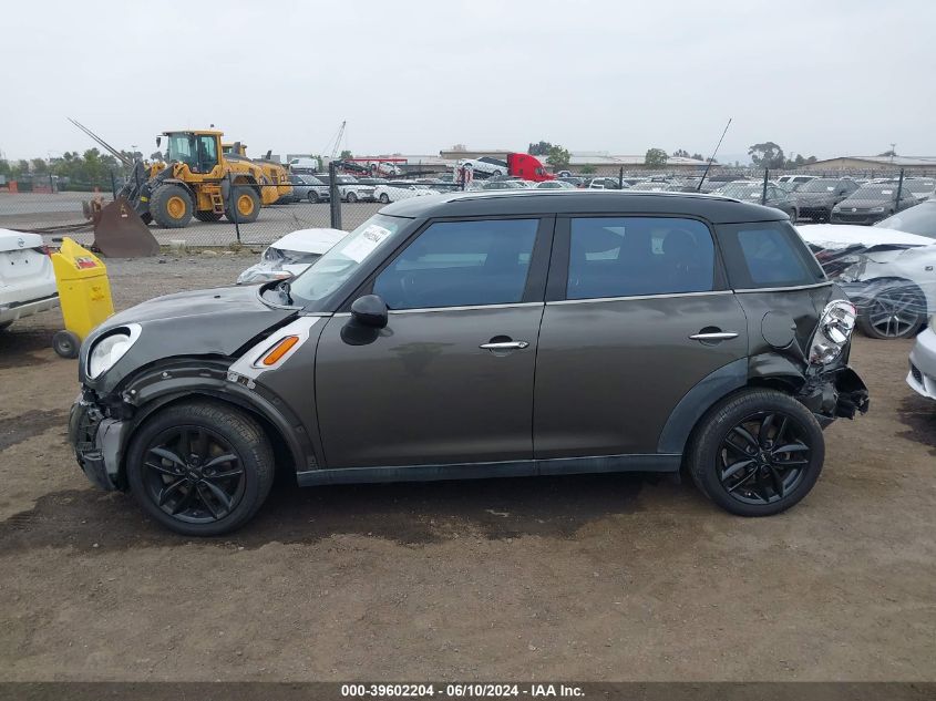 2012 Mini Cooper Countryman VIN: WMWZB3C53CWM03933 Lot: 39602204