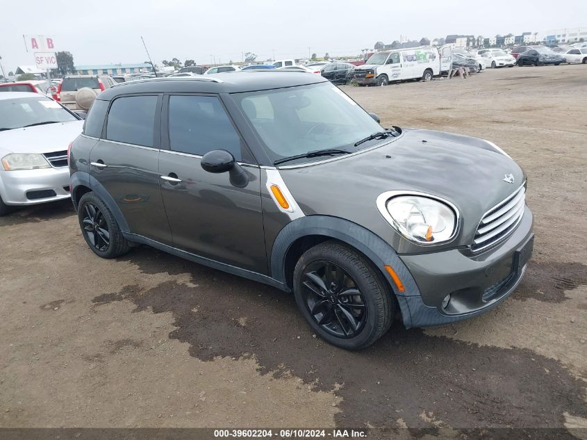 2012 Mini Cooper Countryman VIN: WMWZB3C53CWM03933 Lot: 39602204