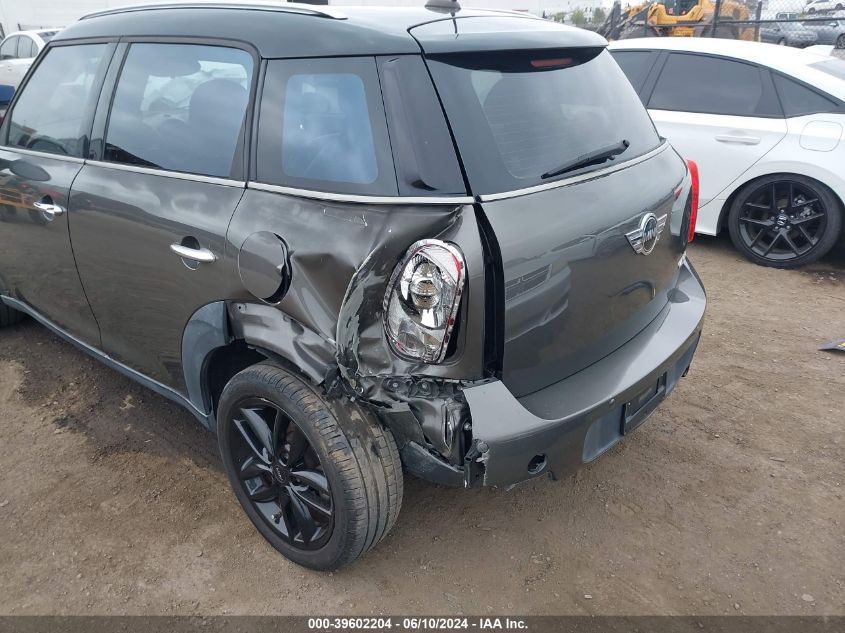 2012 Mini Cooper Countryman VIN: WMWZB3C53CWM03933 Lot: 39602204