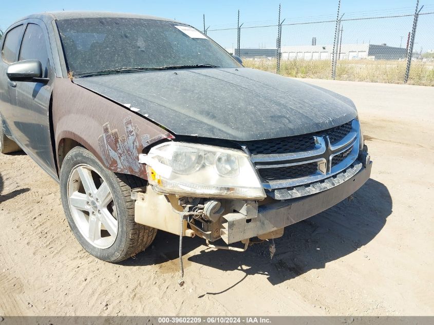 2013 Dodge Avenger Sxt VIN: 1C3CDZCB6DN661497 Lot: 39602209