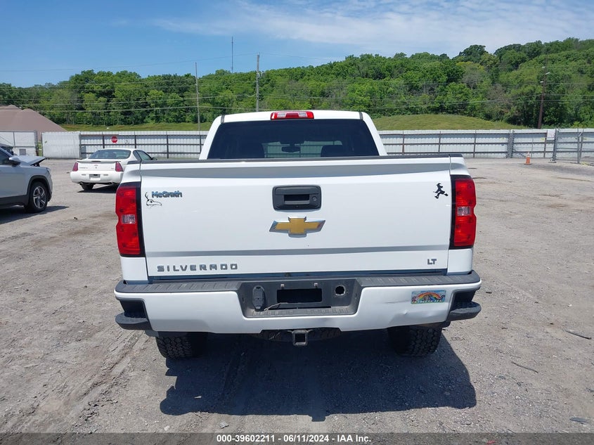 2017 Chevrolet Silverado 1500 2Lt VIN: 3GCUKREC4HG105022 Lot: 39602211