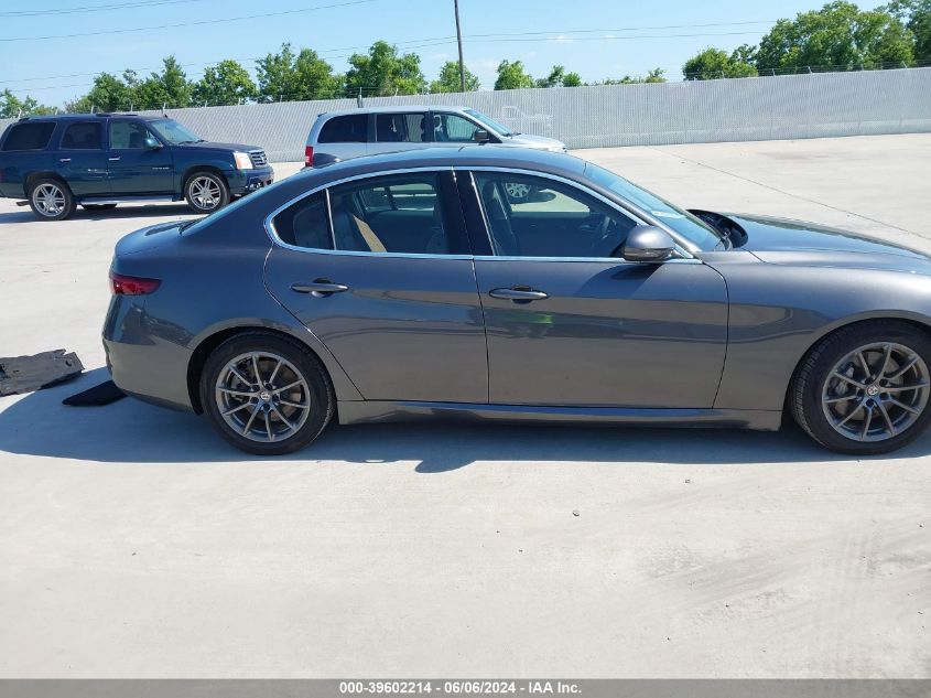 2020 Alfa Romeo Giulia Rwd VIN: ZARFAMAN6L7635895 Lot: 39602214
