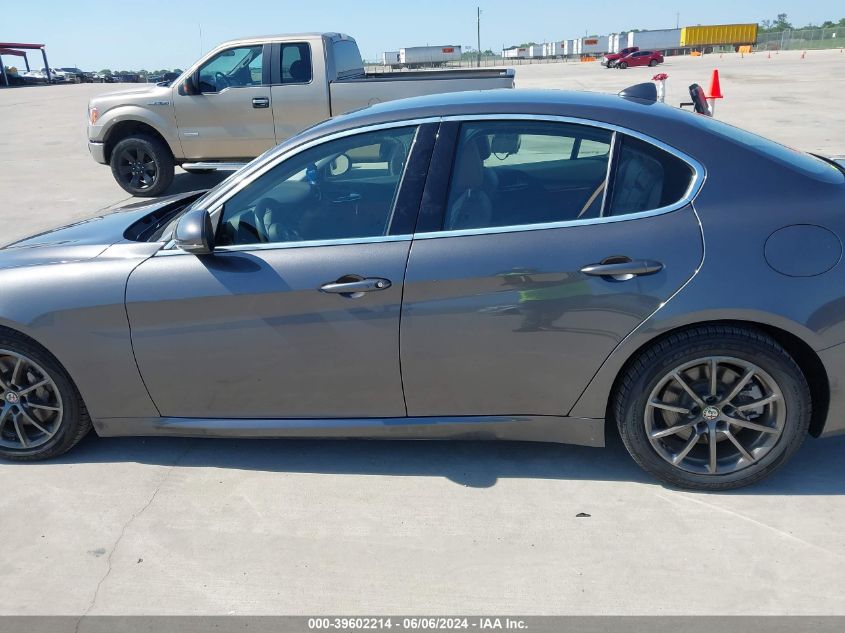 2020 Alfa Romeo Giulia Rwd VIN: ZARFAMAN6L7635895 Lot: 39602214