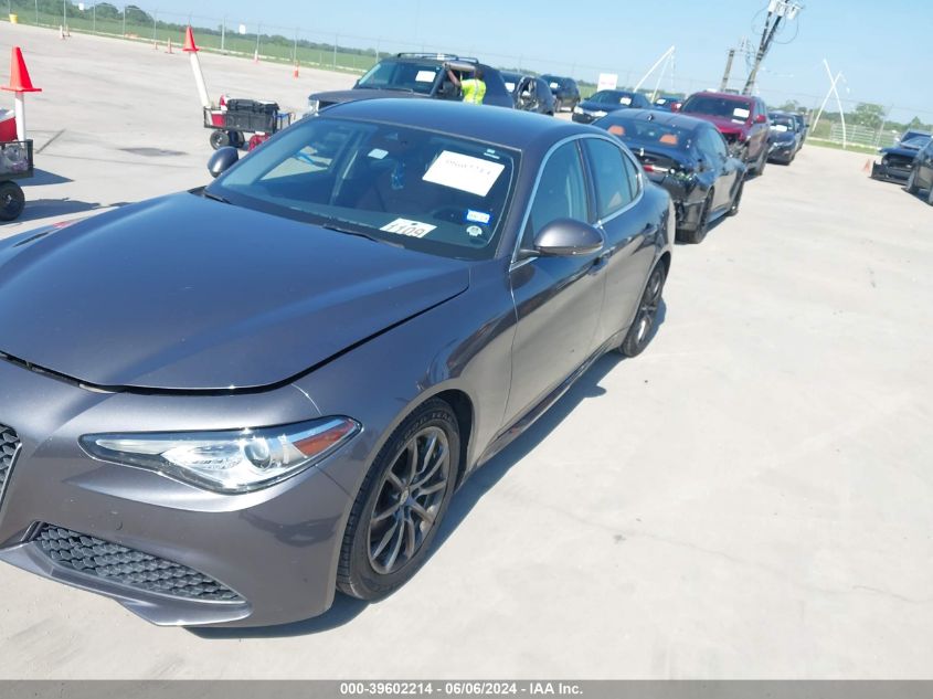 2020 Alfa Romeo Giulia Rwd VIN: ZARFAMAN6L7635895 Lot: 39602214