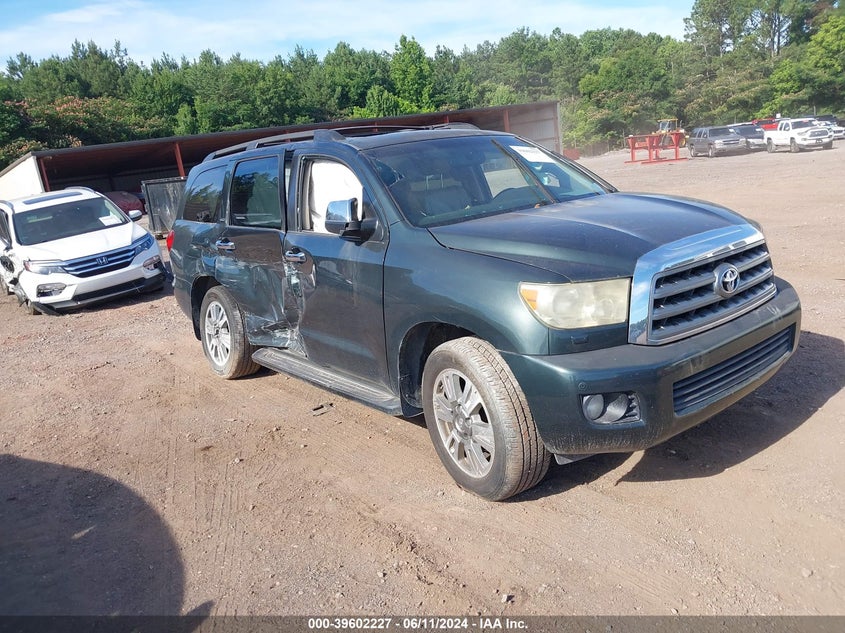 2008 Toyota Sequoia Limited 5.7L V8 VIN: 5TDZY68A98S002080 Lot: 39602227