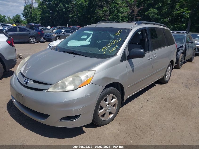 2009 Toyota Sienna Le VIN: 5TDZK23C39S227793 Lot: 39602232