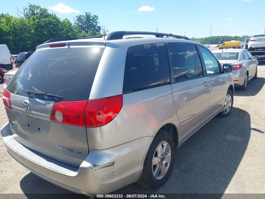 2009 Toyota Sienna Le VIN: 5TDZK23C39S227793 Lot: 39602232