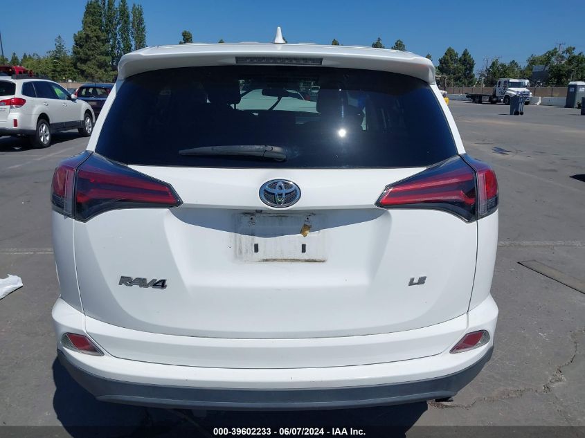 2018 Toyota Rav4 Le VIN: 2T3ZFREV8JW454430 Lot: 39602233