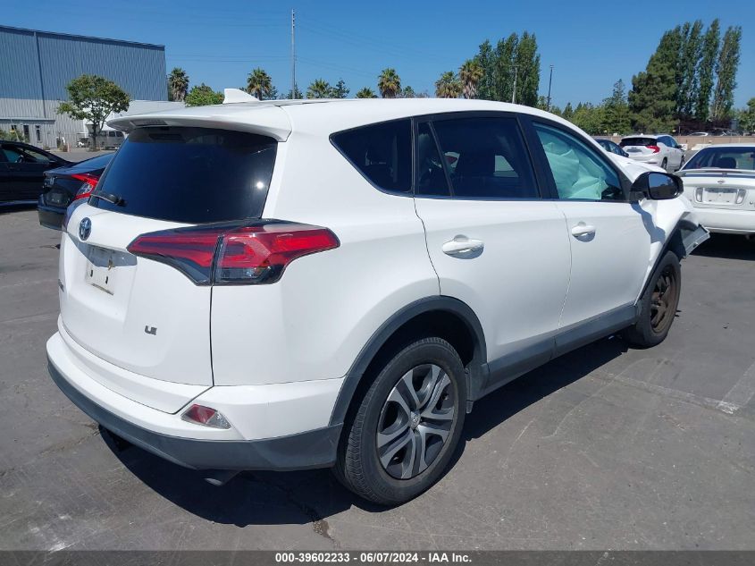 2018 Toyota Rav4 Le VIN: 2T3ZFREV8JW454430 Lot: 39602233