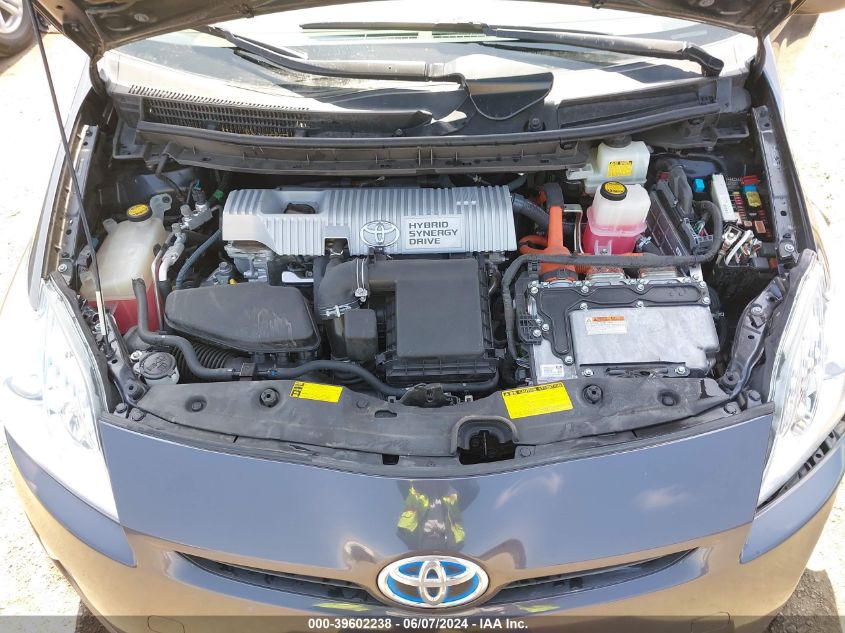 2011 Toyota Prius Four VIN: JTDKN3DU1B0258961 Lot: 39602238