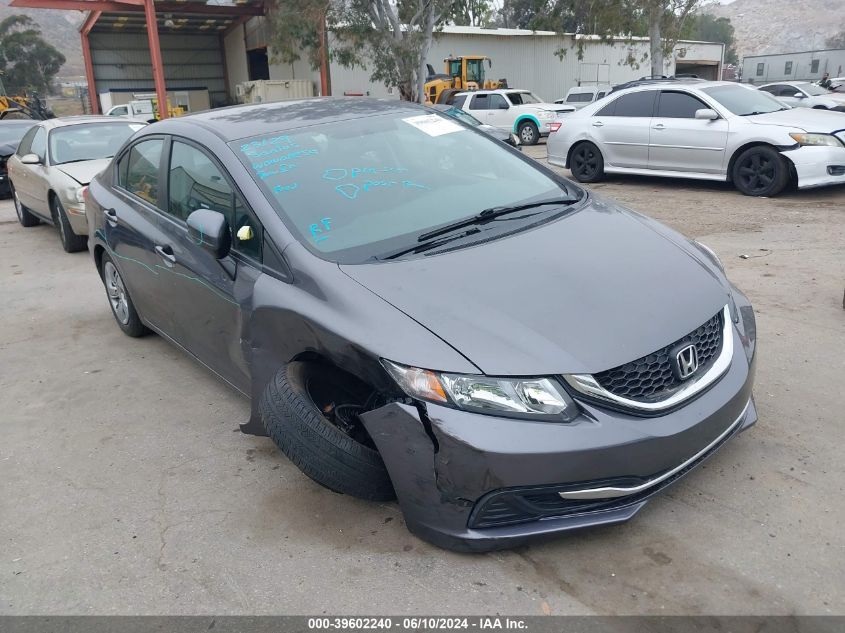 2014 Honda Civic Lx VIN: 19XFB2F58EE275326 Lot: 39602240