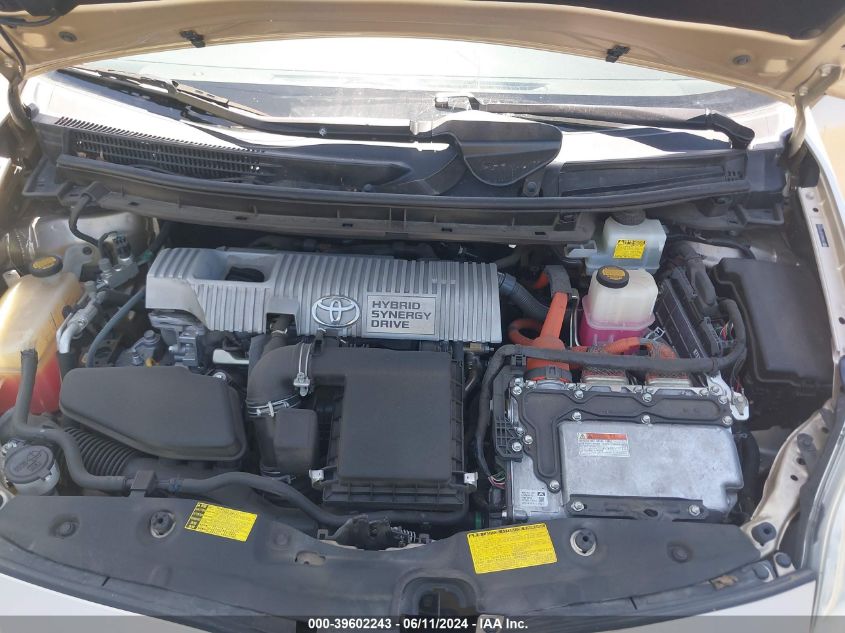 2011 Toyota Prius Three VIN: JTDKN3DU3B1478726 Lot: 39602243