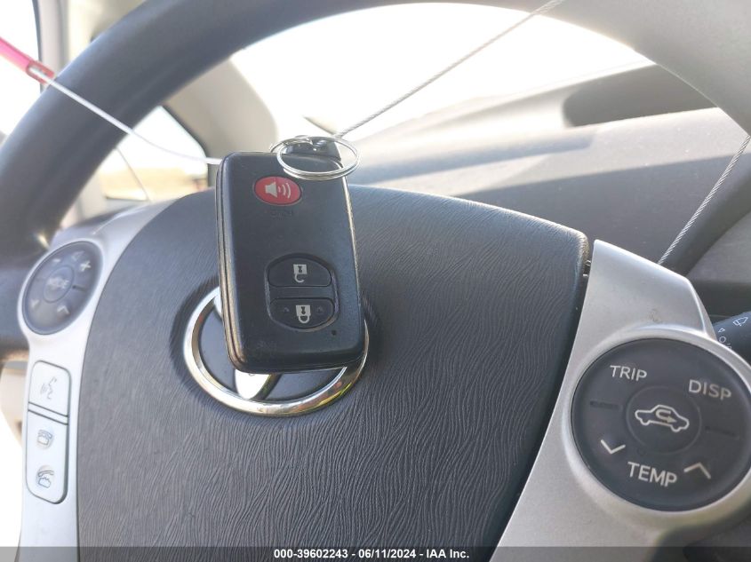 2011 Toyota Prius Three VIN: JTDKN3DU3B1478726 Lot: 39602243